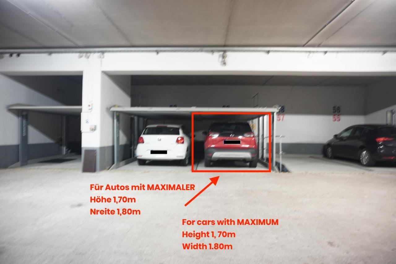 Neu Modernes Apartment In Top Lage, Free Parking Max 1,65M Hoehe Und 1,8M Breite Karlsruhe Dış mekan fotoğraf